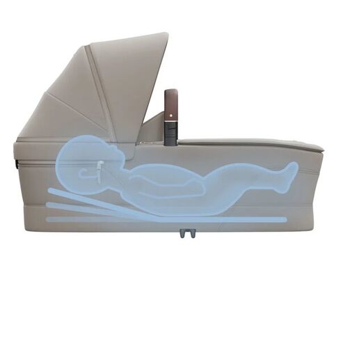 Landou Pentru Copii, Maxi-Cosi Cabin Cot, 0 - 6 luni, 0 - 9 Kg. SAPPHIRE SAND, Culoare: Gri deschis,poza 4