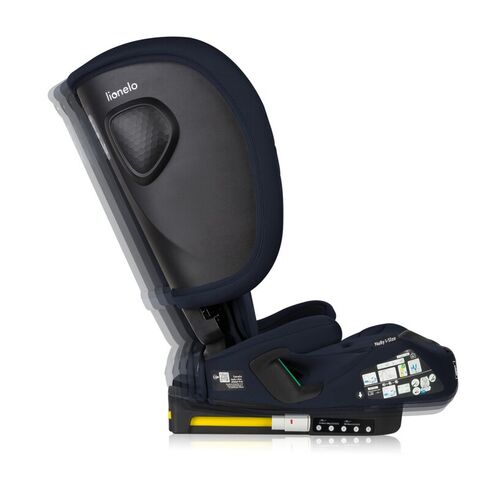 Scaun auto pliabil, Lionelo, Nelly, i-Size, 76- 150 cm, Albastru, Culoare: Albastru, Grupa: 9-36kg (9 luni - 12 ani),poza 9