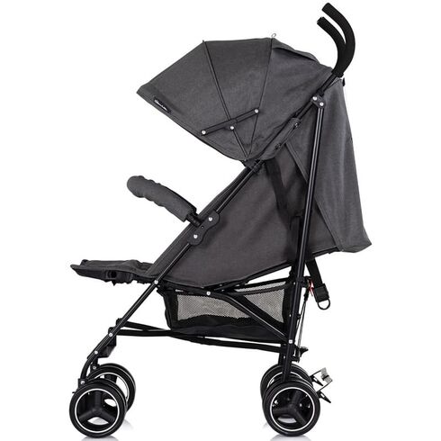 Carucior sport Chipolino Milano charcoal, Culoare: Gri/Negru, Model: sport,poza 3