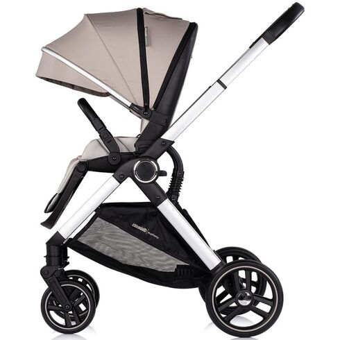 Carucior Chipolino Euphoria 3 in 1 latte, Culoare: Crem, Model: 3 in 1,poza 6