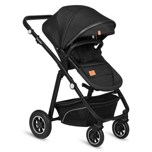 Carucior 3 in 1, Lionelo, Bianka, pana la 22 kg, Negru, Culoare: Negru, Model: 3 in 1,poza 2
