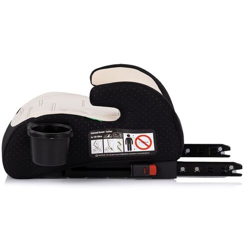 Inaltator auto Chipolino Go Boost Iso I-Size 125-150 cm cu sistem Isofix cashmere, Culoare: Bej, Grupa: 22-36kg (6 ani - 12 ani),poza 3