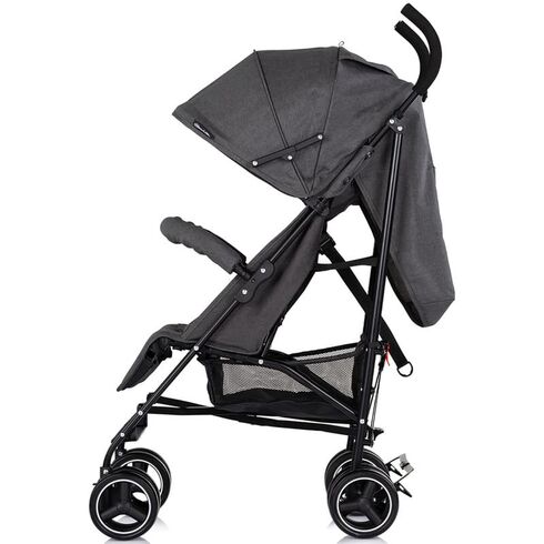 Carucior sport Chipolino Milano charcoal, Culoare: Gri/Negru, Model: sport,poza 2