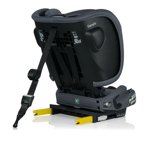 Scaun auto pliabil, Lionelo, Nelly, i-Size, 76- 150 cm, Gri, Culoare: Gri, Grupa: 9-36kg (9 luni - 12 ani),poza 11