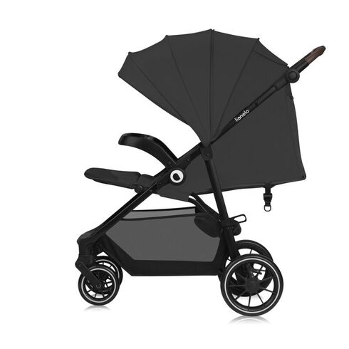 Carucior sport, Lionelo, Emma One, Pana la 22 kg, 6 luni+, Conform cu EN1888-1, Gri, Culoare: Gri, Model: sport,poza 5