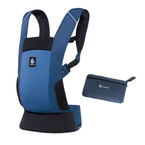 Ergobaby Marsupiu Away Midnight Blue, Culoare: Albastru
