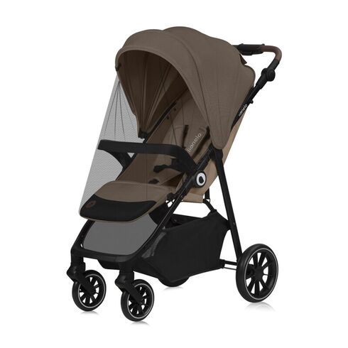 Carucior sport, Lionelo, Emma One, Pana la 22 kg, 6 luni+, Conform cu EN1888-1, Bej, Culoare: Bej, Model: sport,poza 6