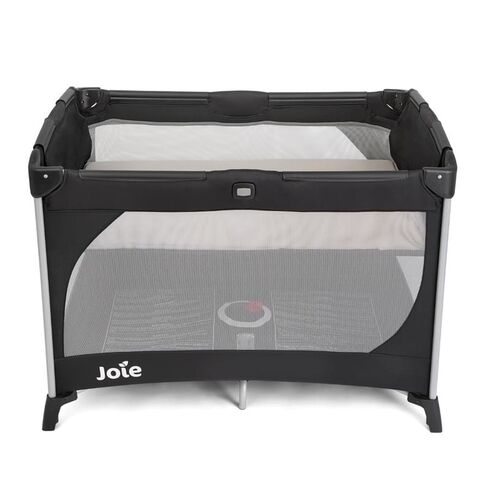 Patut pliant cu 2 niveluri Joie Allura 120 cm, Black Ink, Culoare: Negru/Gri, Dimensiuni: 120x60,poza 2
