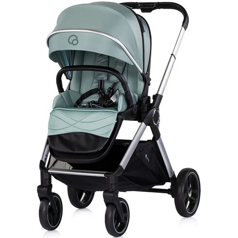 Carucior Chipolino Euphoria 3 in 1 matcha, Culoare: Turcoaz, Model: 3 in 1,poza 3