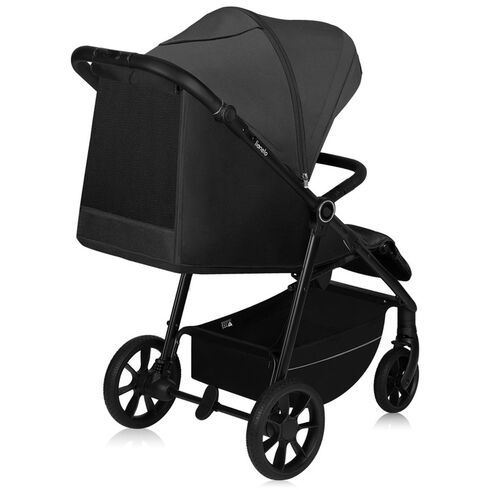 Carucior sport, Lionelo, Mira, Pana la 22 kg, 6 luni+, Gri, Culoare: Gri/Negru, Model: sport,poza 3