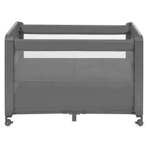 Patut multifunctional, Lionelo, Patty, 5 in 1, 0- 36 luni, Co-sleeper, Tarc de joaca, Patut de calatorie, Gri,poza 3