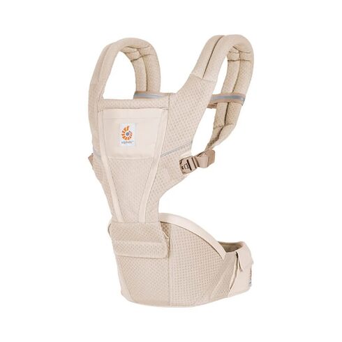 Marsupiu Alta Hip Ergobaby, 4 luni - 4 ani , 5.5-20.4 kg, Natural Beige, Culoare: Bej