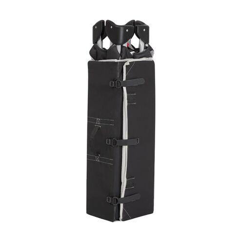 Patut pliant cu 2 niveluri Joie Allura 120 cm, Black Ink, Culoare: Negru/Gri, Dimensiuni: 120x60,poza 5