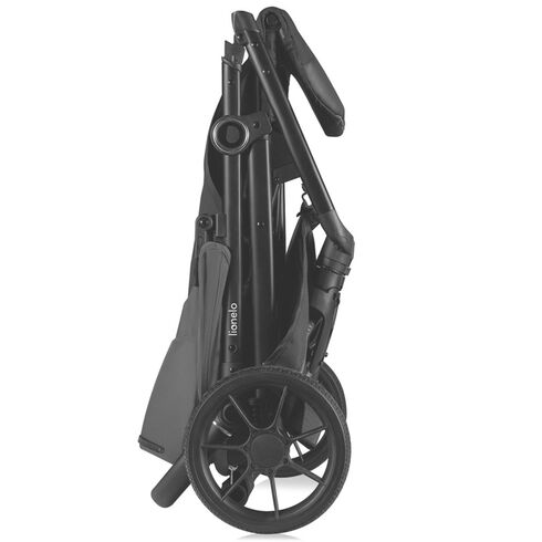 Carucior sport, Lionelo, Mira, Pana la 22 kg, 6 luni+, Gri, Culoare: Gri/Negru, Model: sport,poza 6