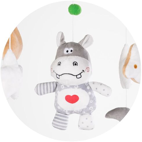 Carusel muzical pentru patut cu proiector Chipolino Hippo,poza 2