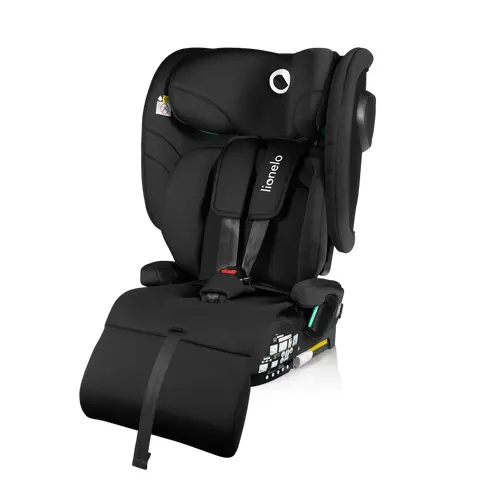 Scaun auto pliabil, Lionelo, Nelly, i-Size, 76- 150 cm, Negru, Culoare: Negru, Grupa: 9-36kg (9 luni - 12 ani),poza 3