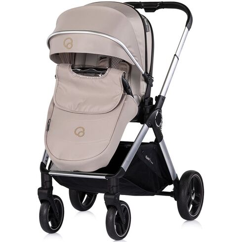 Carucior Chipolino Euphoria 3 in 1 latte, Culoare: Crem, Model: 3 in 1,poza 5
