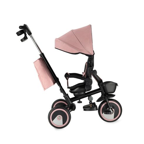 Tricicleta Multifunctionala 3 in 1 cu scaun reversibil, Momi ivi - Pink, Culoare: Roz,poza 3