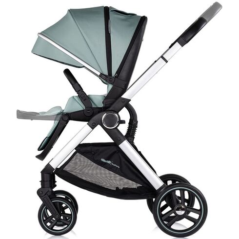 Carucior Chipolino Euphoria 3 in 1 matcha, Culoare: Turcoaz, Model: 3 in 1,poza 5