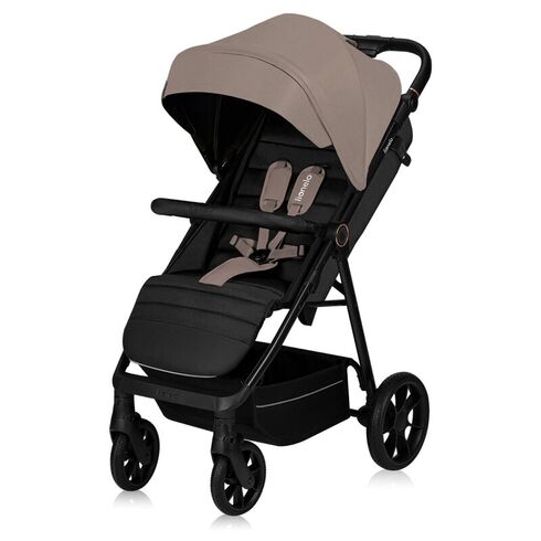 Carucior sport, Lionelo, Mira, Pana la 22 kg, 6 luni+, Bej, Culoare: Crem, Model: sport