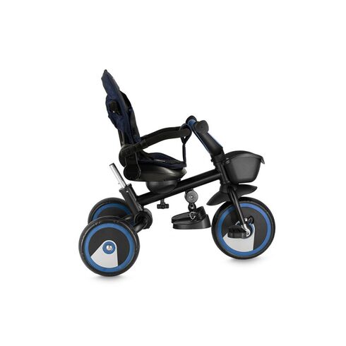 Tricicleta Multifunctionala 3 in 1 cu scaun reversibil, Momi ivi - Navy Blue, Culoare: Albastru,poza 4