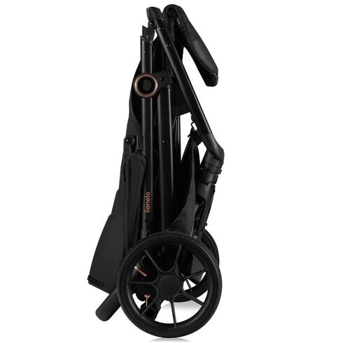 Carucior sport, Lionelo, Mira, Pana la 22 kg, 6 luni+, Negru, Culoare: Negru, Model: sport,poza 7