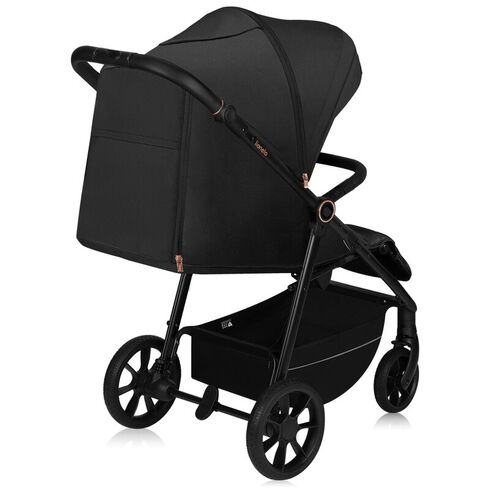 Carucior sport, Lionelo, Mira, Pana la 22 kg, 6 luni+, Negru, Culoare: Negru, Model: sport,poza 4