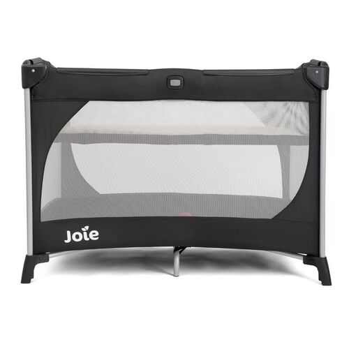 Patut pliant cu 2 niveluri Joie Allura 120 cm, Black Ink, Culoare: Negru/Gri, Dimensiuni: 120x60,poza 4