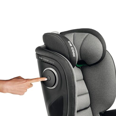 Scaun auto, Be Cool, Mars, I-Size, 100-150 cm, 4-12 ani, ECE R129, Be Night, Culoare: Negru, Grupa: 15-36kg (4 ani - 12 ani),poza 8