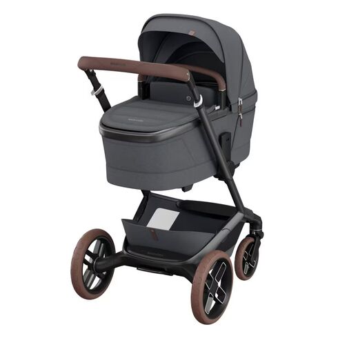 Carucior 2 in 1 Maxi-Cosi FAME Twillic Graphite, Culoare: Gri, Model: 2 in 1 - poza 2 - ExclusivMAG.ro