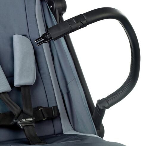 Carucior sport, Jane, Clap, De la nastere pana la 26Kg, Conform cu standardul european EN 1888-2:2018+A1:2023, Seal, Culoare: Albastru, Model: sport,poza 6