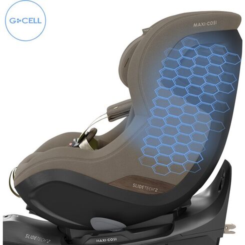 Scaun Auto Maxi-Cosi Pearl Slide Pro AUTHENTIC TRUFFLE, Culoare: Crem, Grupa: 0-18kg (0 luni - 4 ani),poza 3