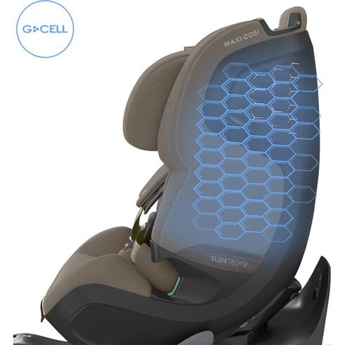 Scaun Auto Maxi-Cosi Pearl XL Slide Pro AUTHENTIC TRUFFLE, Culoare: Crem, Grupa: 0-36kg (0 luni - 12 ani),poza 6