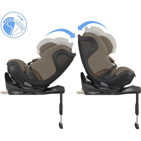 Scaun Auto Maxi-Cosi Pearl XL Slide Pro AUTHENTIC TRUFFLE, Culoare: Crem, Grupa: 0-36kg (0 luni - 12 ani),poza 9