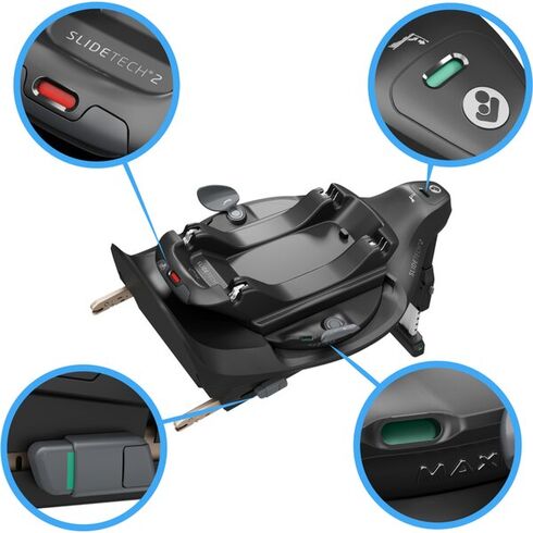 Baza Auto Maxi-Cosi FAMILYFIX Slide Pro - BLACK,poza 5