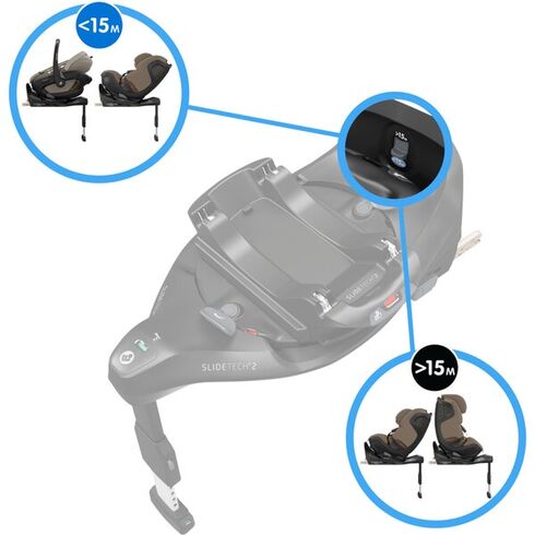 Baza Auto Maxi-Cosi FAMILYFIX Slide Pro - BLACK,poza 6