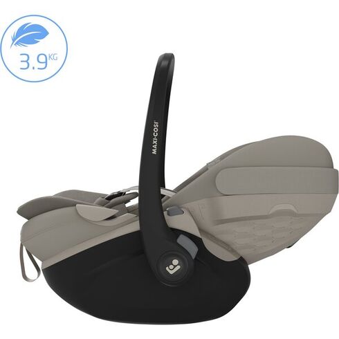 Cos Auto Maxi-Cosi Pebble Slide Pro SAPPHIRE SAND, Culoare: Gri deschis, Grupa: 0-13kg (0 luni - 12 luni),poza 5