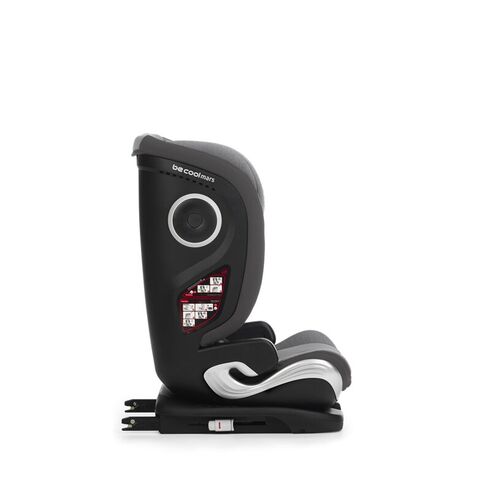 Scaun auto, Be Cool, Mars, I-Size, 100-150 cm, 4-12 ani, ECE R129, Be Smoke, Culoare: Gri deschis, Grupa: 15-36kg (4 ani - 12 ani),poza 4