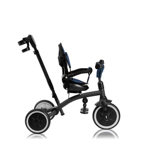 Tricicleta copii, Lionelo, Tris Plus, Pana la 25 kg, Rotire 360 grade, Conform cu EN71, 9 luni-5 ani, Albastru, Culoare: Albastru,poza 7