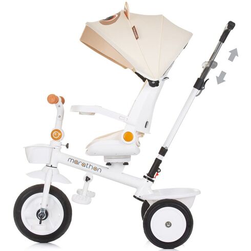 Tricicleta Chipolino Marathon kitten, Culoare: Bej,poza 3