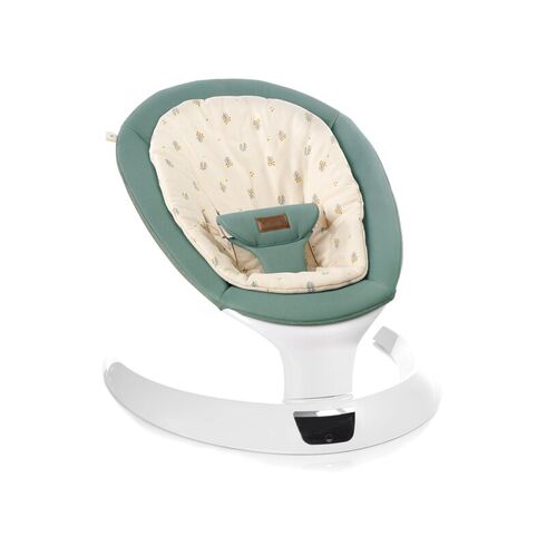 Balansoar electric, Jane, Moon, Cu 5 trepte de viteza, Timer, 12 melodii si 5 sunete ale naturii, Botanic, Culoare: Verde inchis