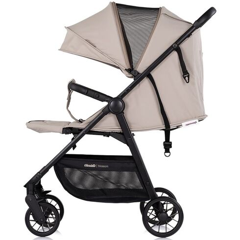 Carucior sport Chipolino Blossom latte, Culoare: Crem, Model: sport,poza 4