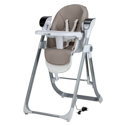 Scaun de masa si balansoar, FreeON, Oli Deluxe, 2 in 1, 0 luni+, Beige, Culoare: Crem