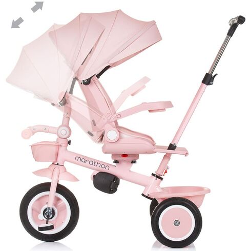 Tricicleta Chipolino Marathon flamingo, Culoare: Roz,poza 6