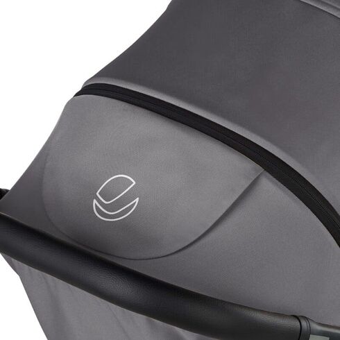 Carucior sport, Jane, Clap, De la nastere pana la 26Kg, Conform cu standardul european EN 1888-2:2018+A1:2023, Coal, Culoare: Gri/Negru, Model: sport,poza 7