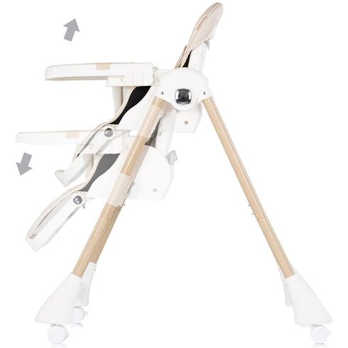 Scaun de masa Chipolino Candy Shop cashmere, Culoare: Bej,poza 4