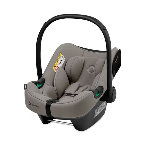 Scoica auto, Lionelo, i-Size Astrid, 0-13 Kg, 40-87 cm, Conform cu standardul european de securitate R129, Taupe, Culoare: Gri, Grupa: 0-13kg (0 luni - 12 luni),poza 2