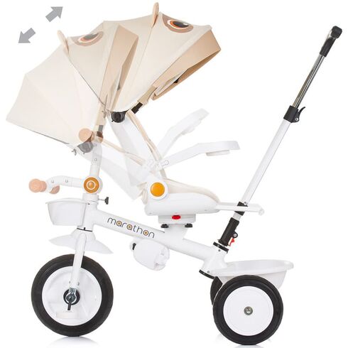 Tricicleta Chipolino Marathon kitten, Culoare: Bej,poza 6