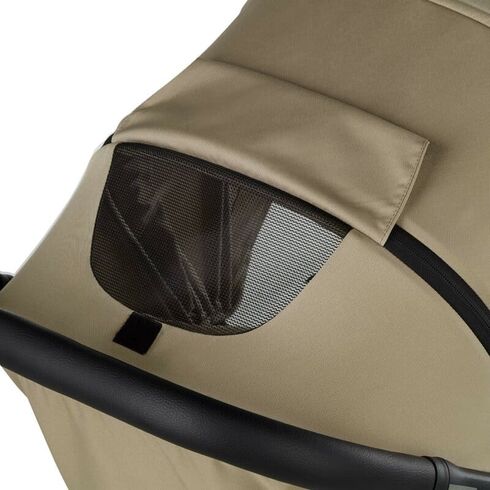 Carucior sport, Jane, Clap, De la nastere pana la 26Kg, Conform cu standardul european EN 1888-2:2018+A1:2023, Desert, Culoare: Crem, Model: sport,poza 7