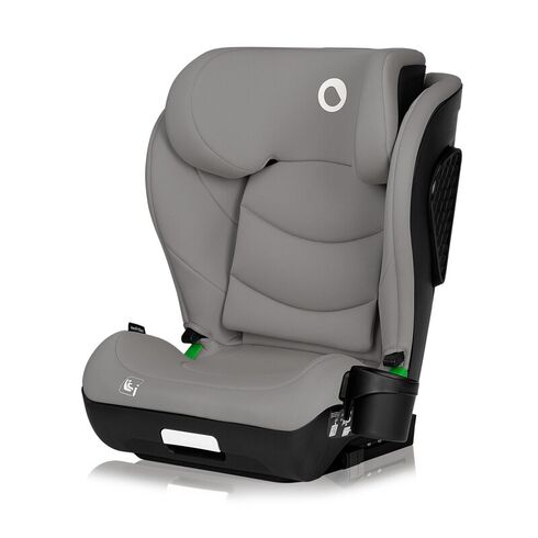 Scaun auto i-Size, Lionelo, Neal, 15-36 Kg, 100-150 cm, Cu Isofix, Conform ECE R129, Gri, Culoare: Gri, Grupa: 15-36kg (4 ani - 12 ani)
